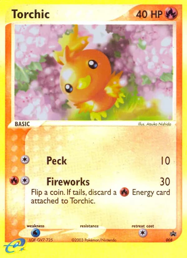 Torchic – Nintendo Black Star Promos 8