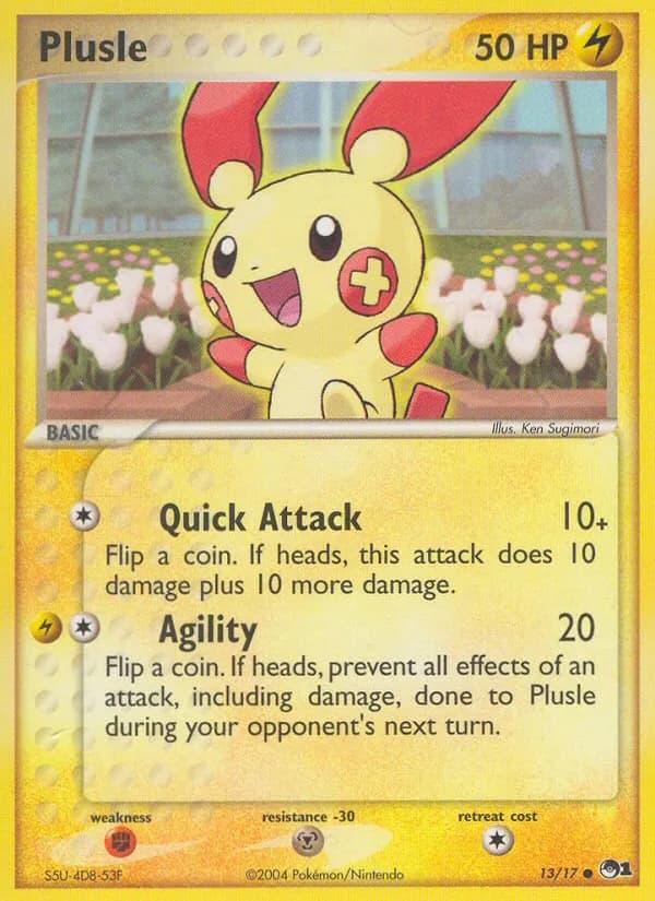 Plusle – POP Series 1 13