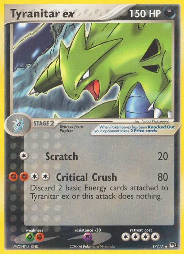 Tyranitar ex – POP Series 1 17