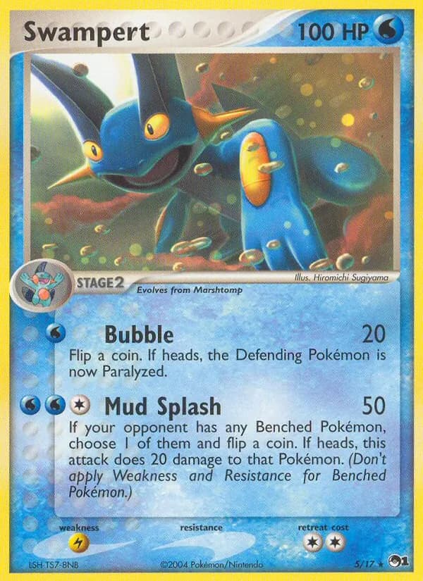 Swampert – POP Series 1 5