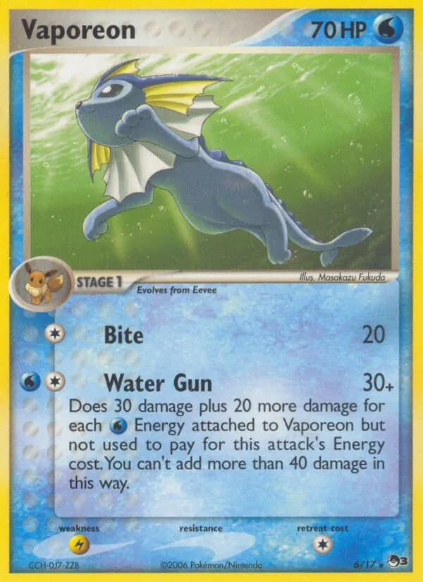 Vaporeon – POP Series 3 6