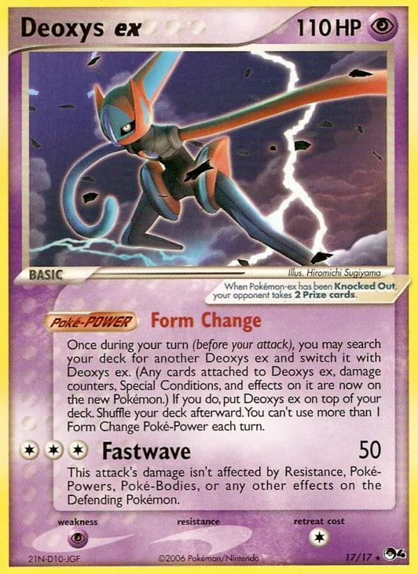 Deoxys ex – POP Series 4 17