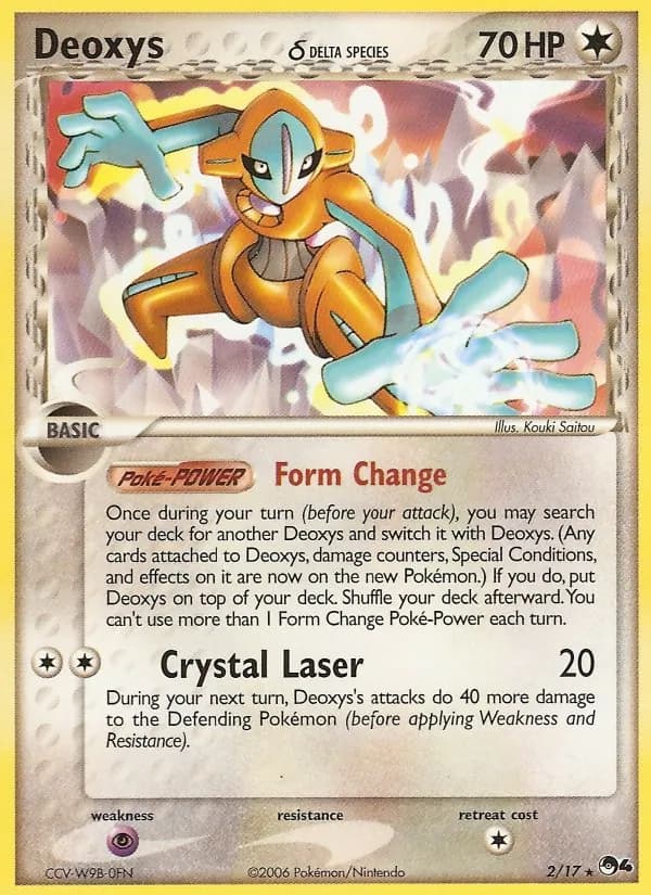 Deoxys δ – POP Series 4 2