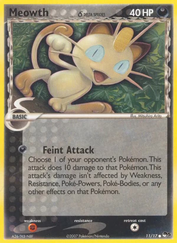 Meowth δ – POP Series 5 11