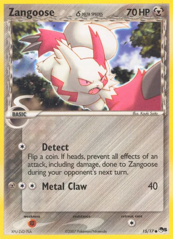 Zangoose δ – POP Series 5 15