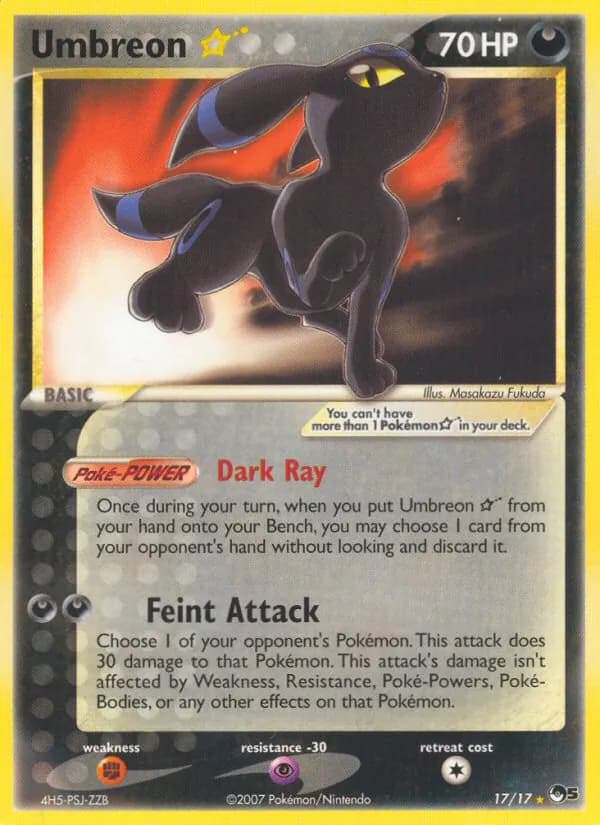 Umbreon ★ – POP Series 5 17