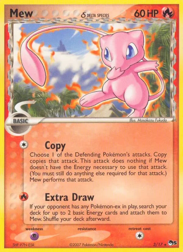 Mew δ – POP Series 5 3
