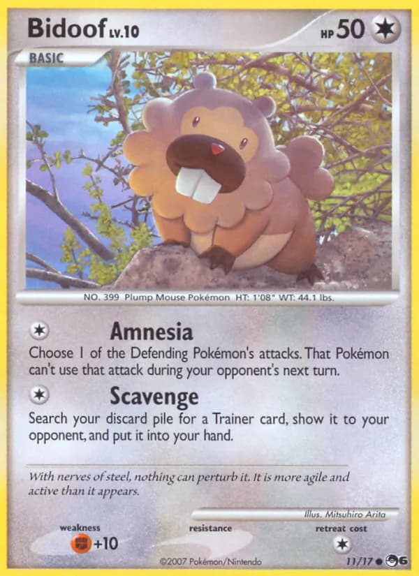 Bidoof – POP Series 6 11