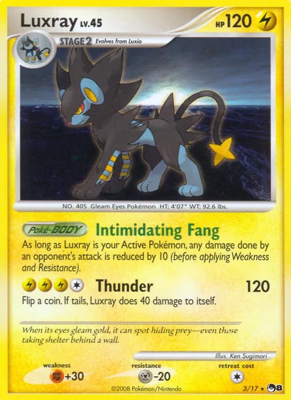 Luxray – POP Series 8 3