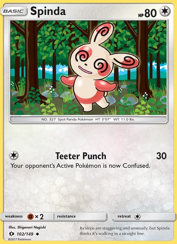 Spinda – Sun & Moon 102