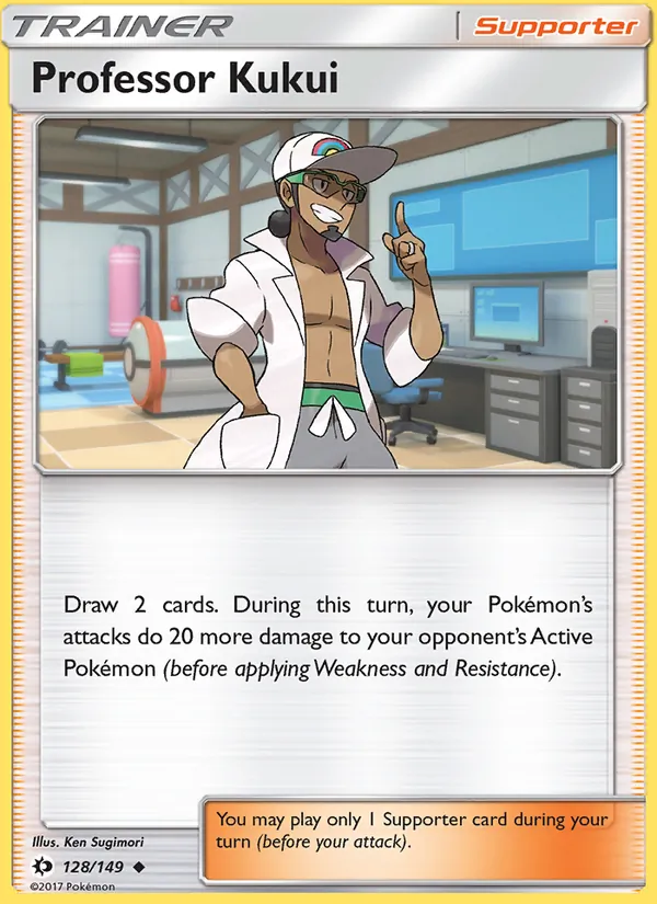 Professor Kukui – Sun & Moon 128