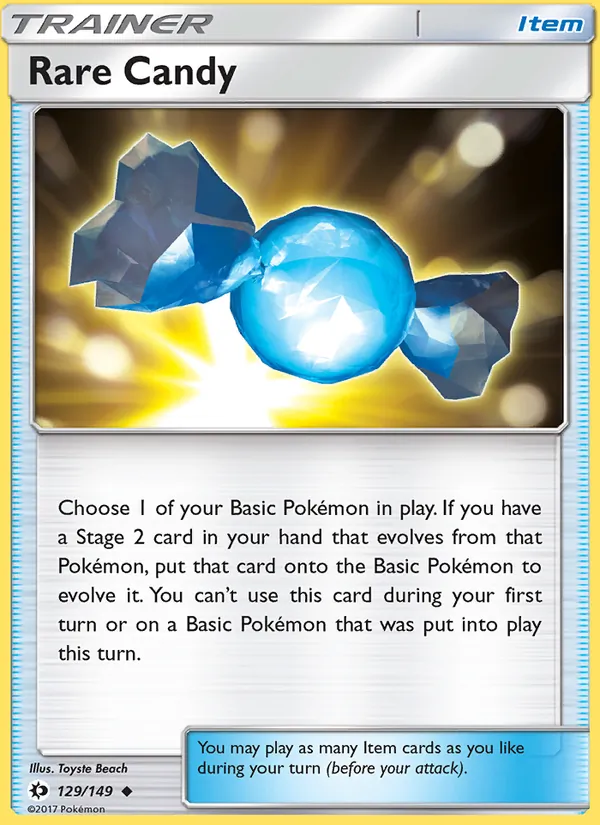 Rare Candy – Sun & Moon 129