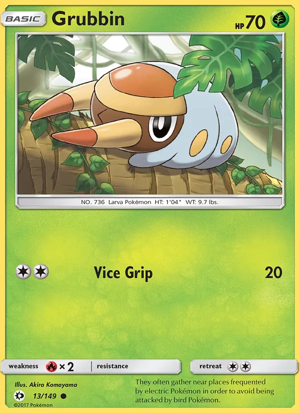 Grubbin – Sun & Moon 13