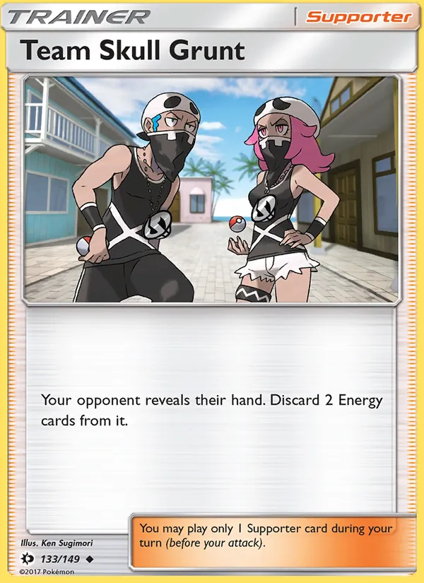 Team Skull Grunt – Sun & Moon 133