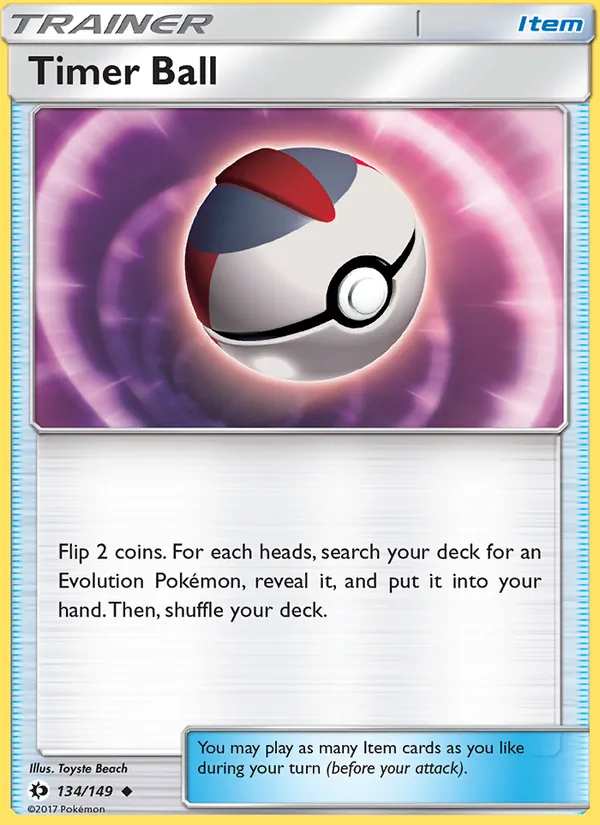 Timer Ball – Sun & Moon 134