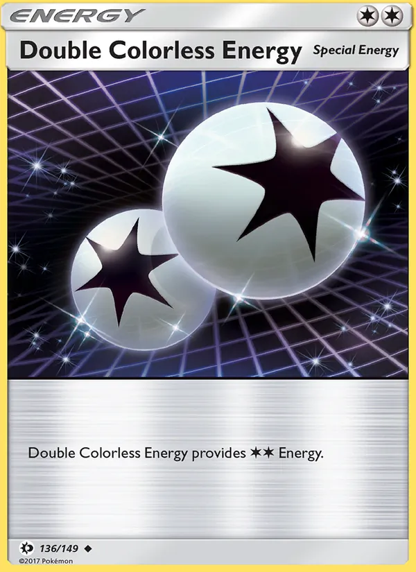 Double Colorless Energy – Sun & Moon 136