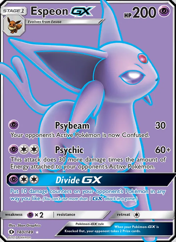 Espeon GX – Sun & Moon 140
