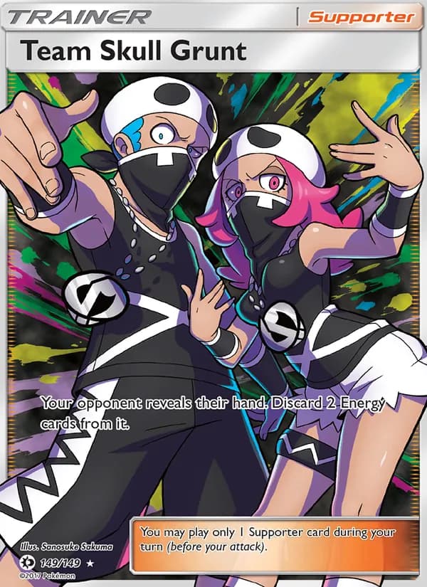 Team Skull Grunt – Sun & Moon 149