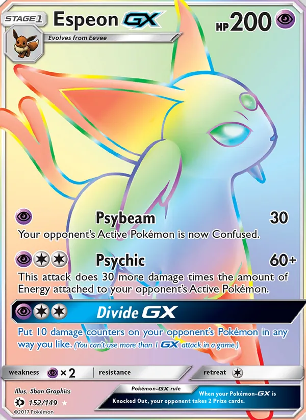 Espeon GX – Sun & Moon 152