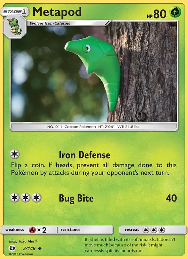 Metapod – Sun & Moon 2