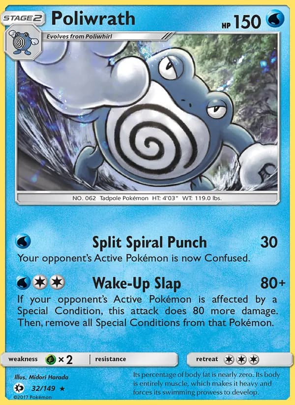 Poliwrath – Sun & Moon 32