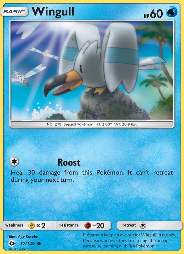 Wingull – Sun & Moon 37