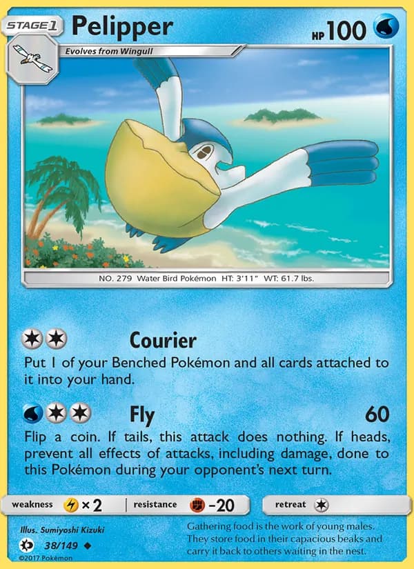 Pelipper – Sun & Moon 38