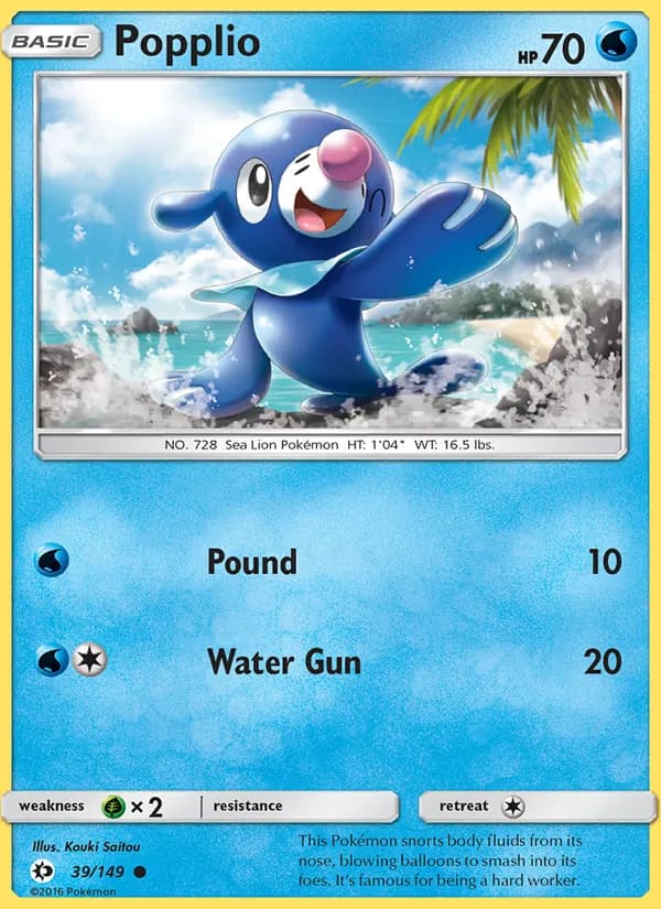 Popplio – Sun & Moon 39