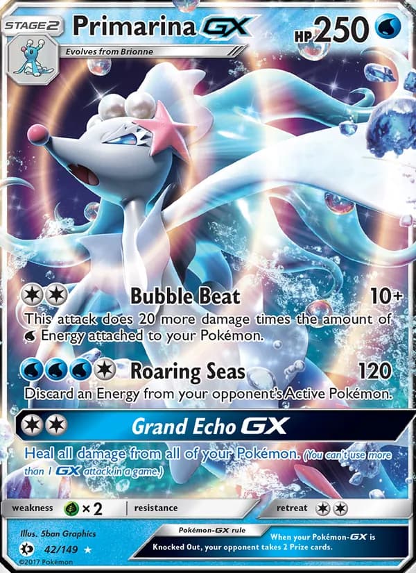 Primarina GX – Sun & Moon 42