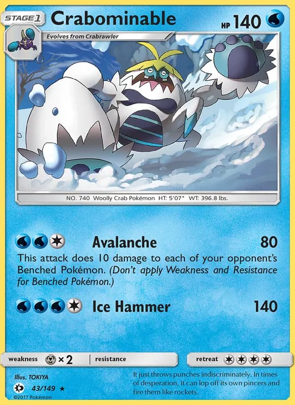 Crabominable – Sun & Moon 43