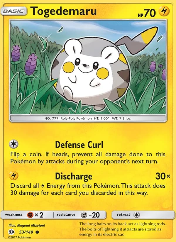 Togedemaru – Sun & Moon 53