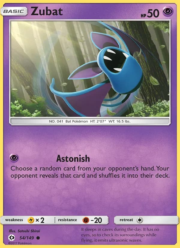 Zubat – Sun & Moon 54
