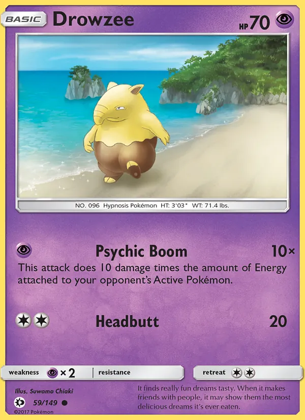 Drowzee – Sun & Moon 59