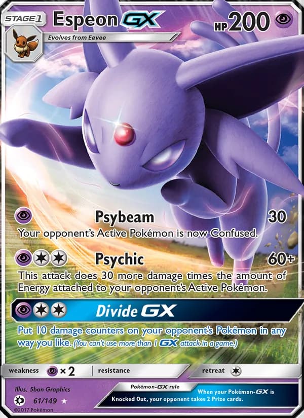Espeon GX – Sun & Moon 61