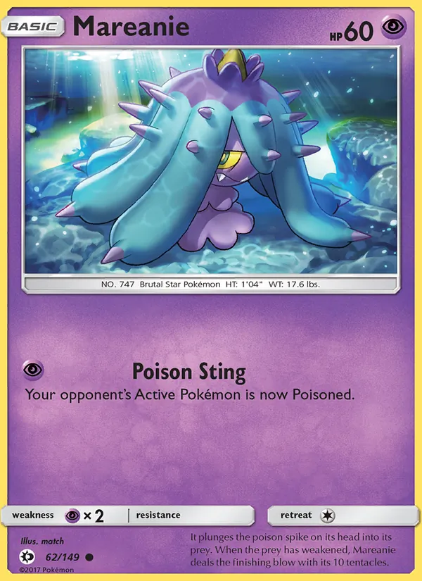 Mareanie – Sun & Moon 62