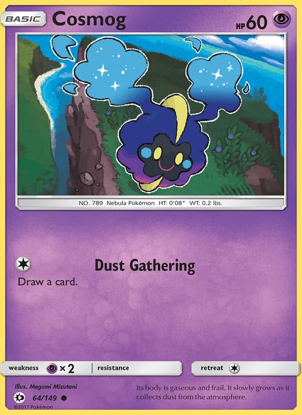 Cosmog – Sun & Moon 64