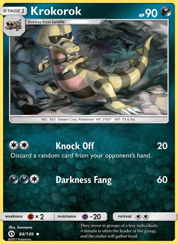 Krokorok – Sun & Moon 84