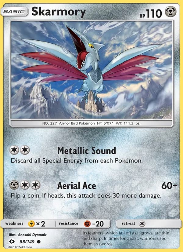 Skarmory – Sun & Moon 88