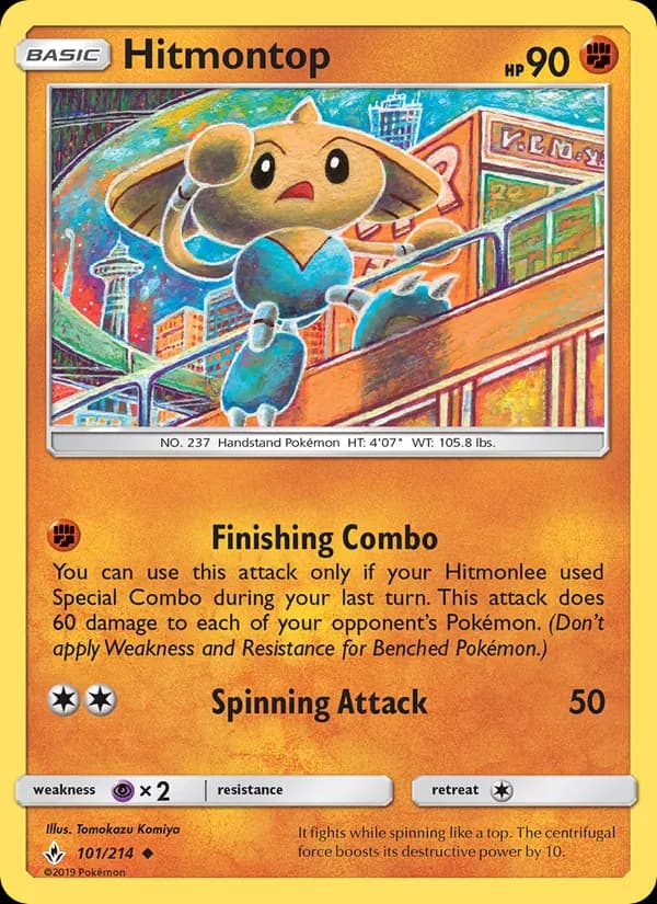 Hitmontop – Unbroken Bonds 101