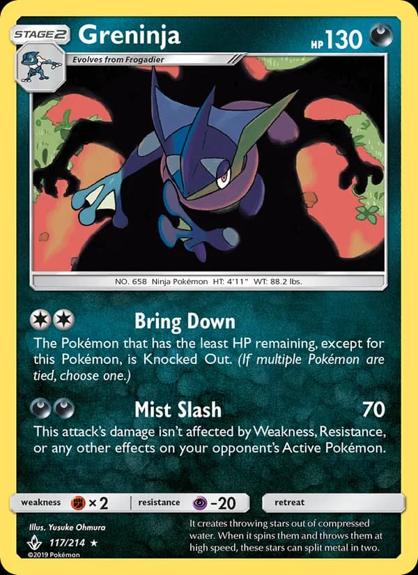 Greninja – Unbroken Bonds 117
