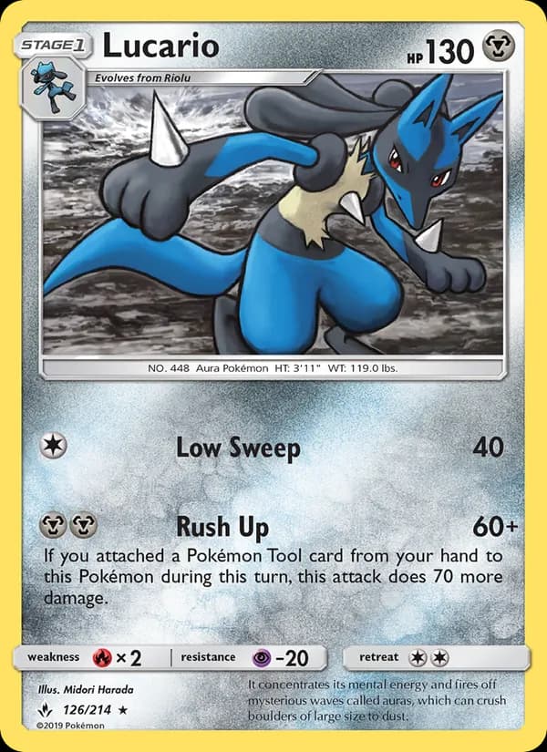 Lucario – Unbroken Bonds 126