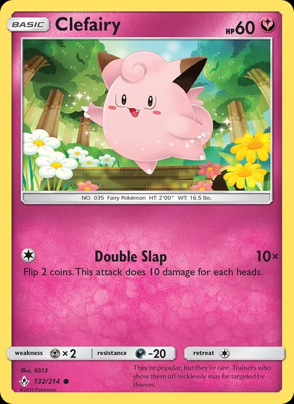Clefairy – Unbroken Bonds 132