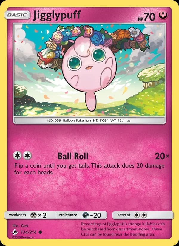 Jigglypuff – Unbroken Bonds 134