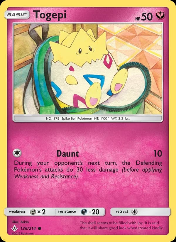 Togepi – Unbroken Bonds 136