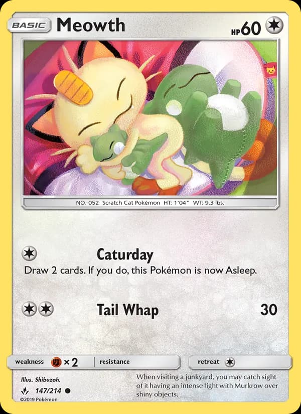 Meowth – Unbroken Bonds 147
