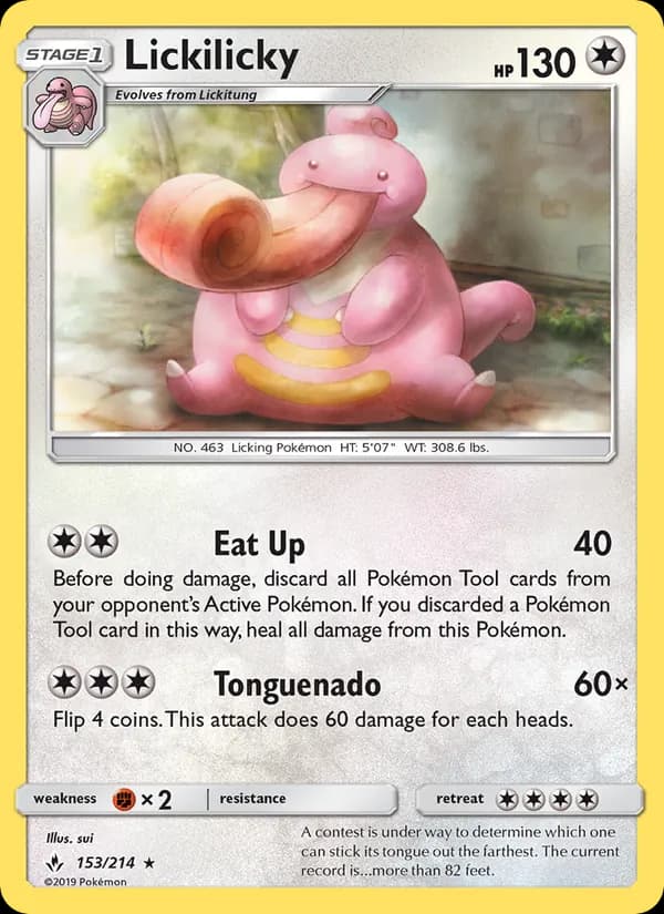 Lickilicky – Unbroken Bonds 153