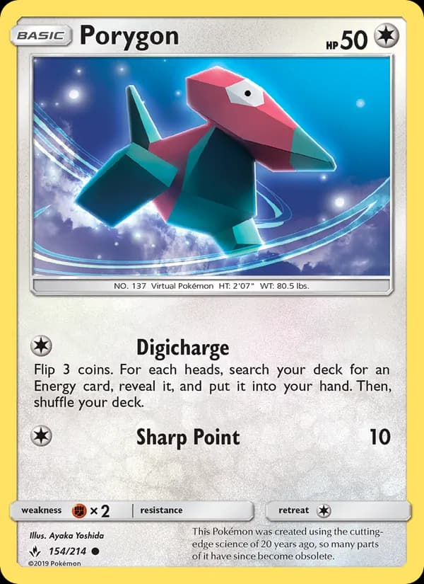 Porygon – Unbroken Bonds 154