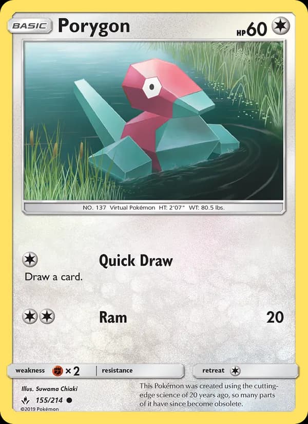 Porygon – Unbroken Bonds 155