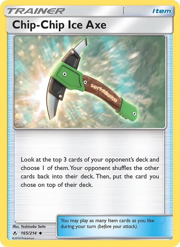 Chip-Chip Ice Axe – Unbroken Bonds 165
