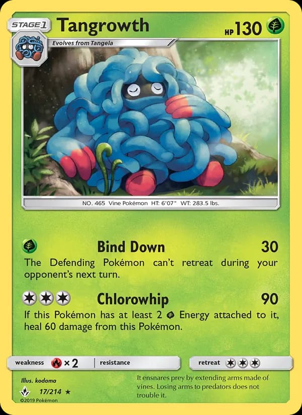 Tangrowth – Unbroken Bonds 17